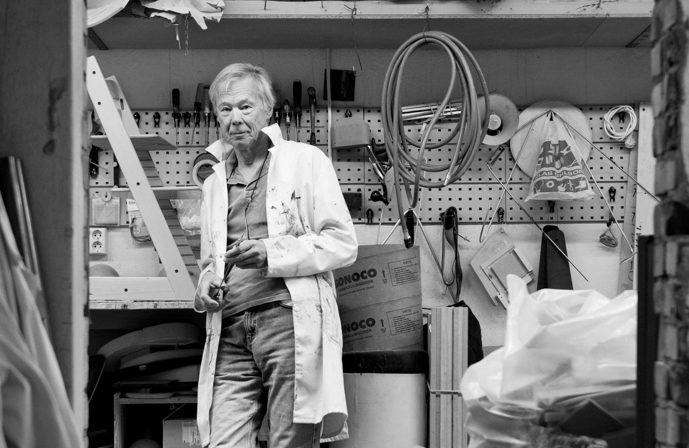 Peter Opsvik i studio