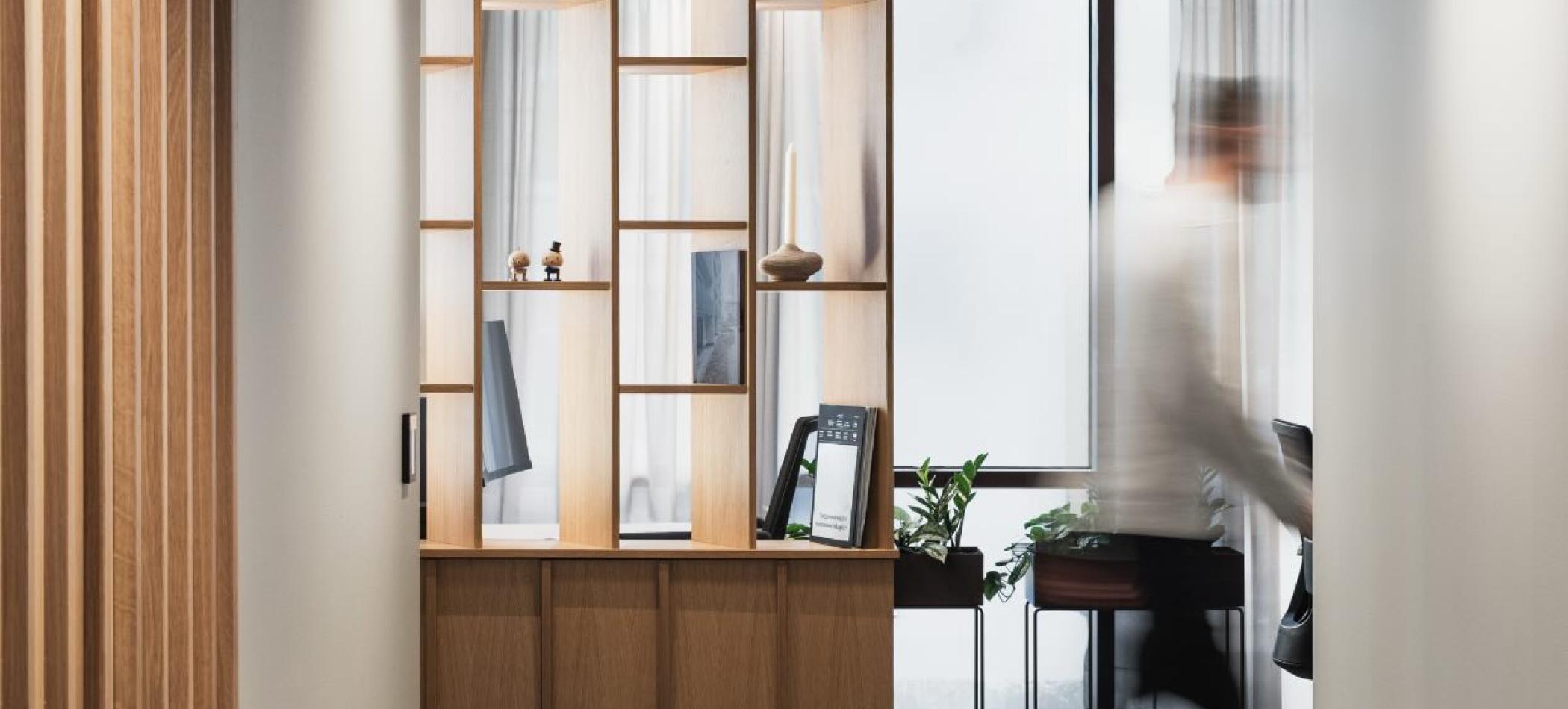 Siktlinje fra inngangsparti