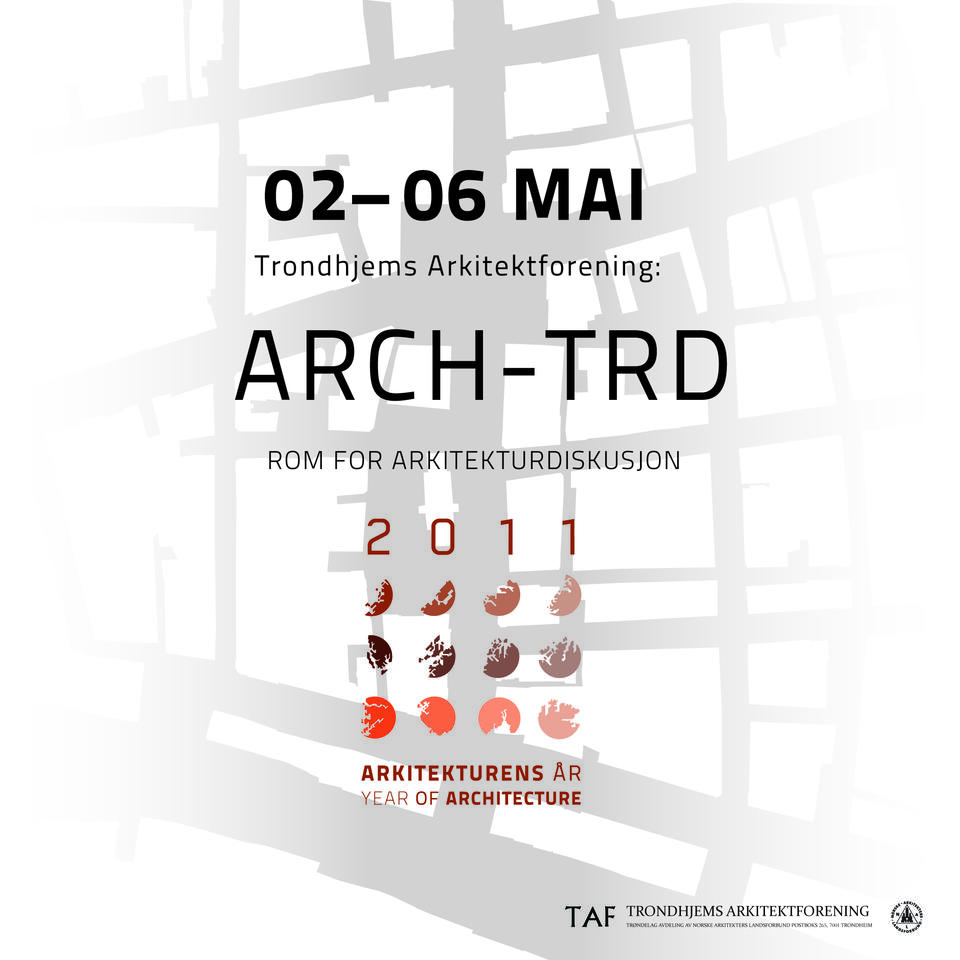 Rom for arkitekturdiskusjoner 2. - 6. mai i Trondheim