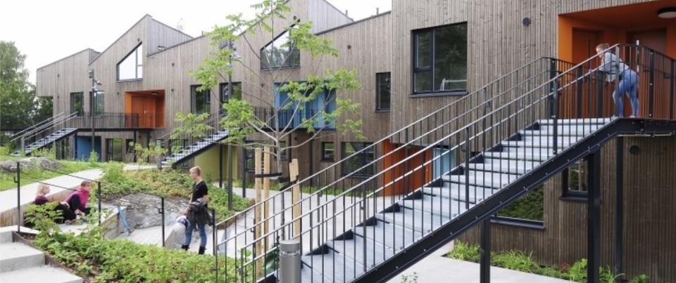 Vinner av Arkitekturprisen 2017: Bærekraftig og sosialt boligprosjekt for unge 