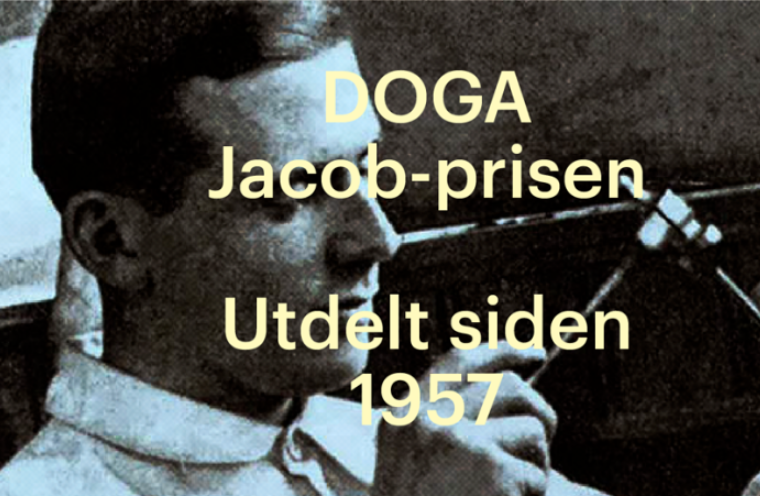 Utdeling av Jacob-prisen 2023, på DOGA
