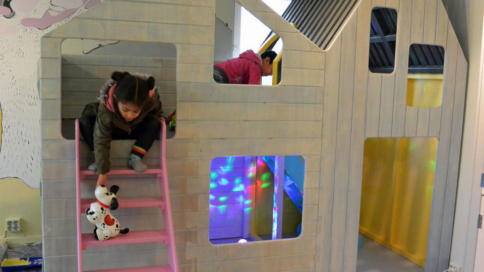 Makers'Hub pusset opp barnerommet på Torshov Transittmottak i Oslo