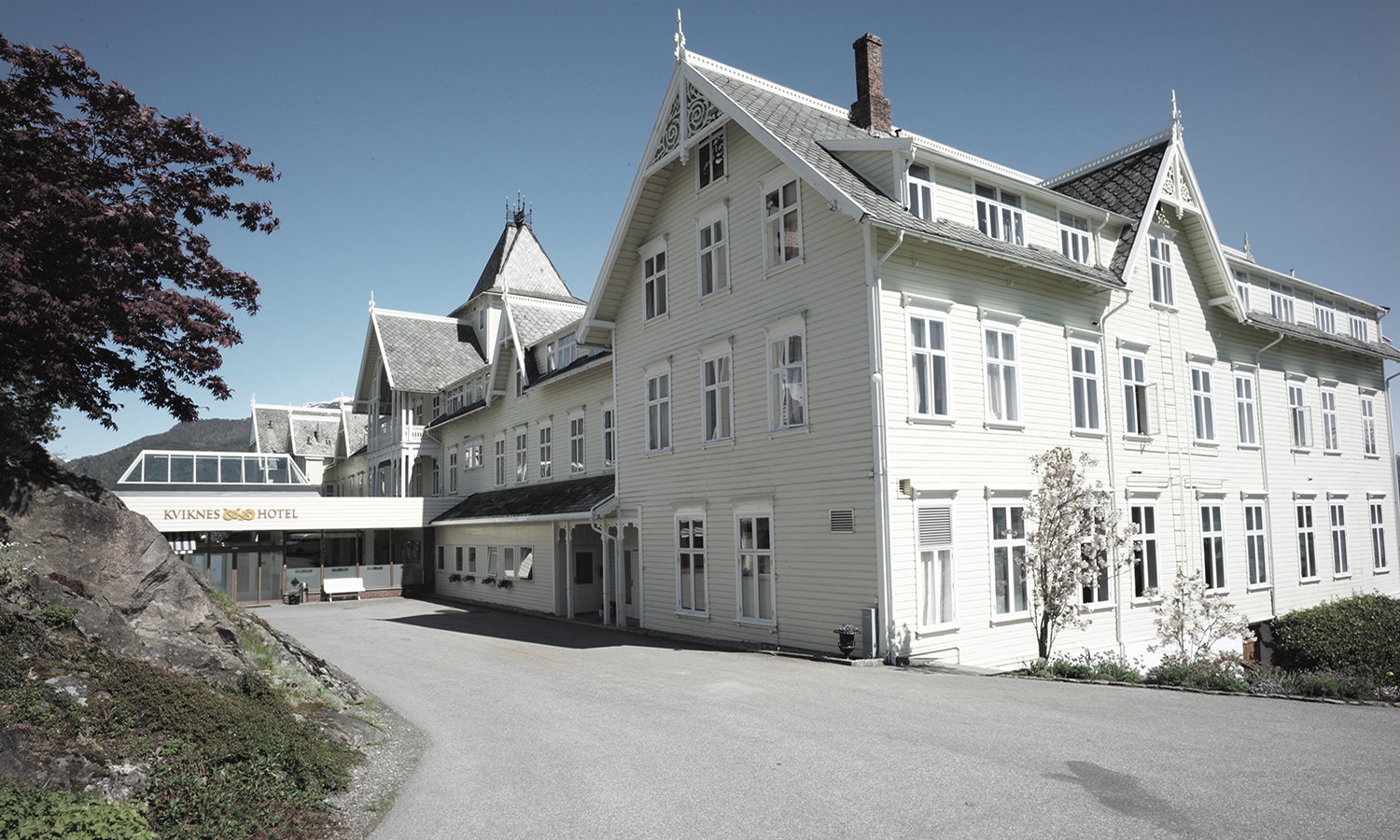 Kviknes Hotel i Balestrand - historisk hotell.