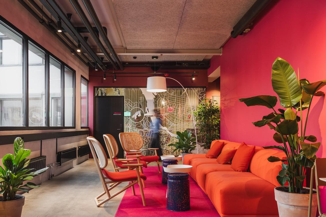 Loungeområde og vrimleareal