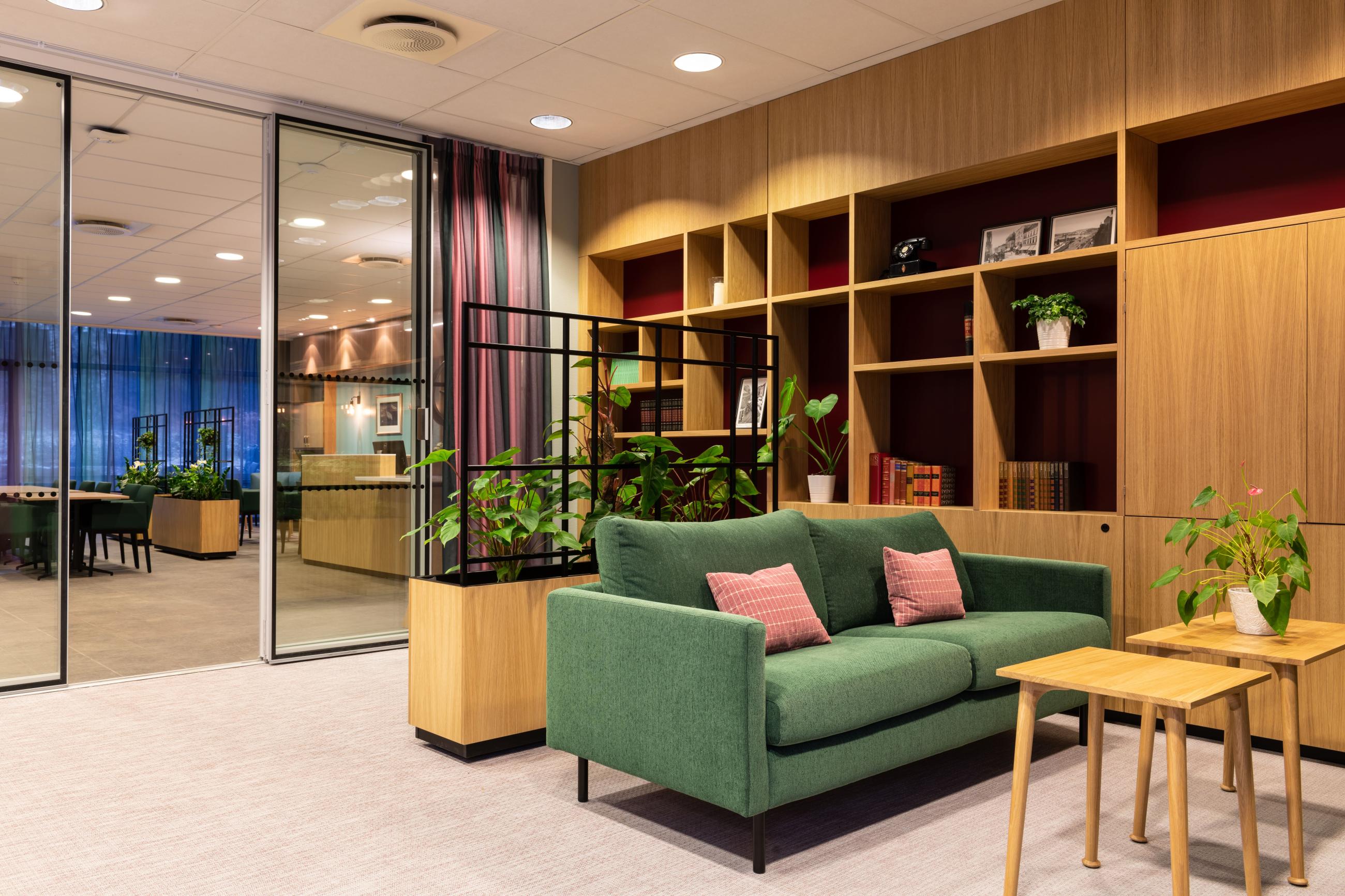 Aktivitetsstue mot resepsjon