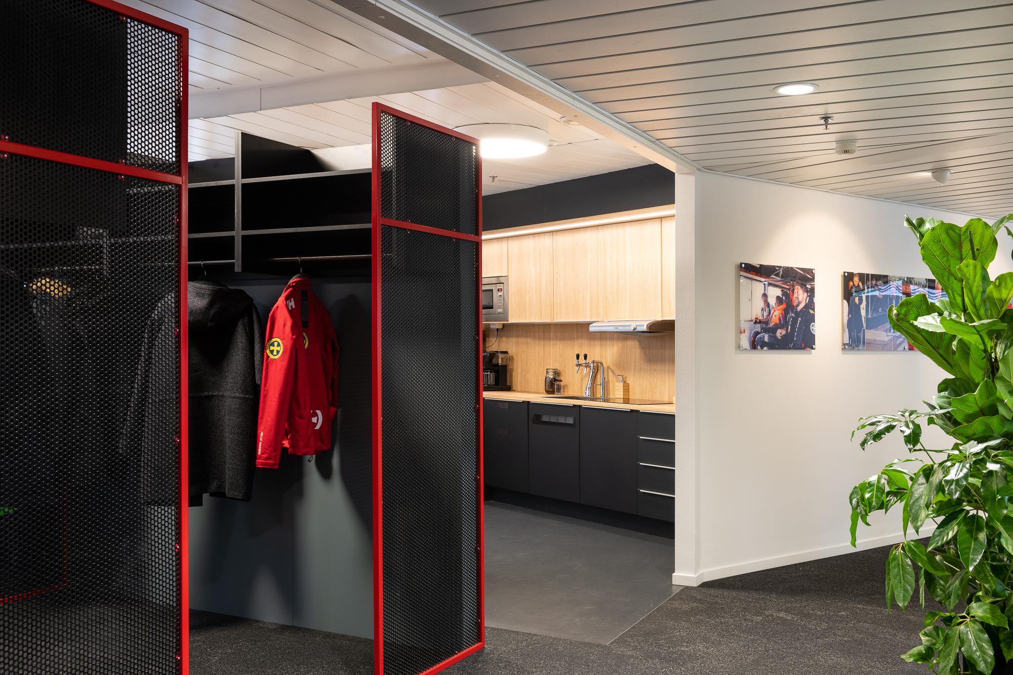 Frittstående garderobemodul