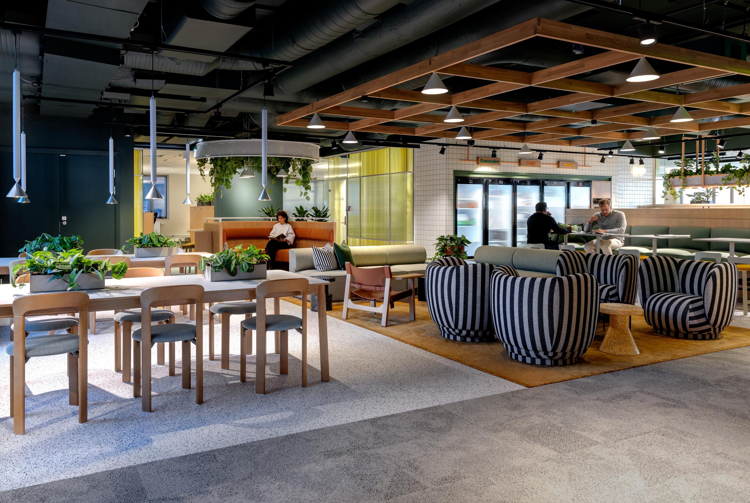 Arbeidscafè Arbeidscafè i hjertet av lokalet