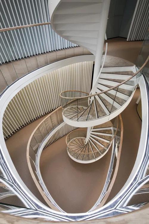 Trapp som avtrekkskanal