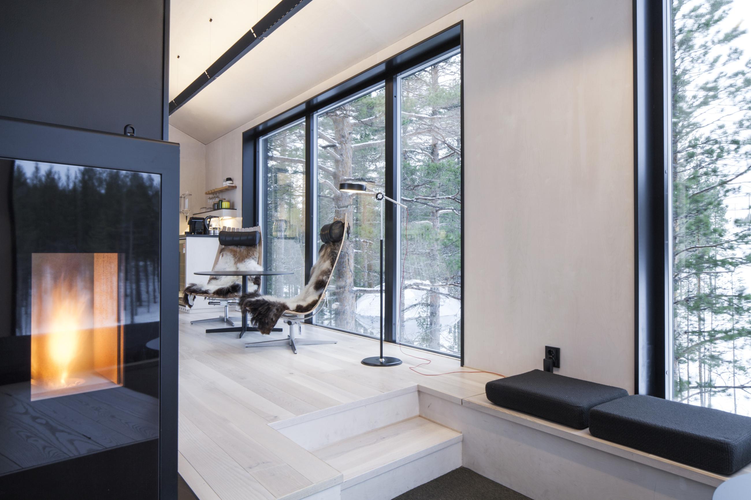 Vedfyring i tretoppene