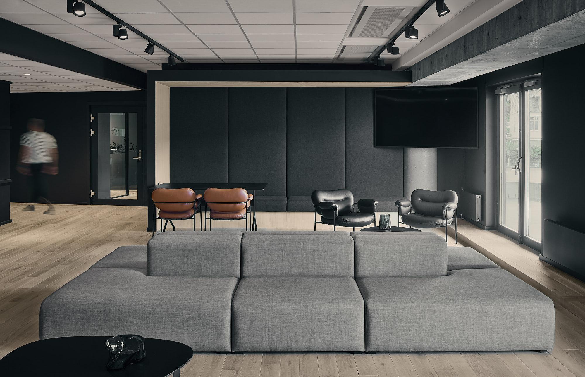 Felles sosial sone fro bygget med kj&oslash;kken 