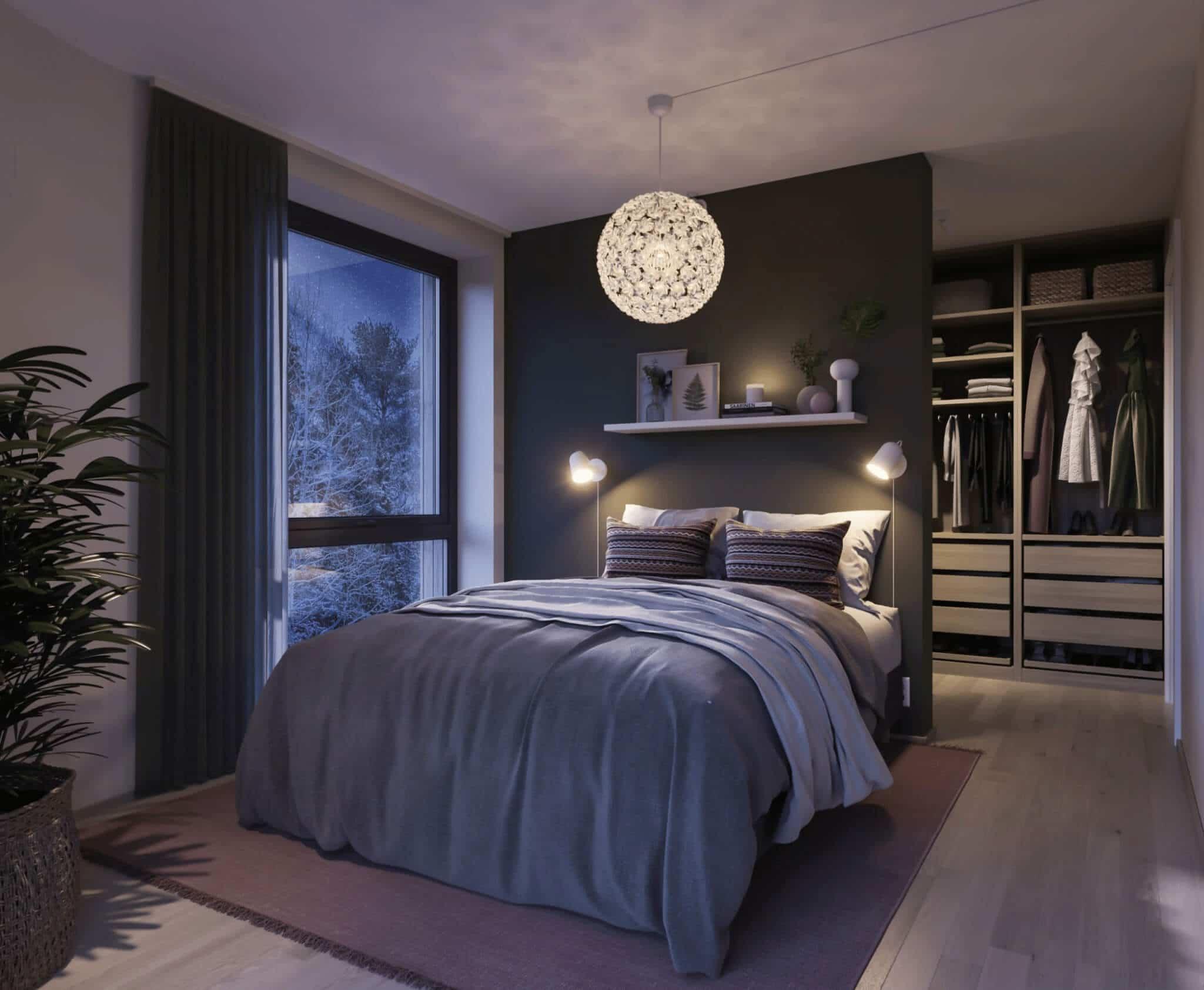 Rendering soverom master