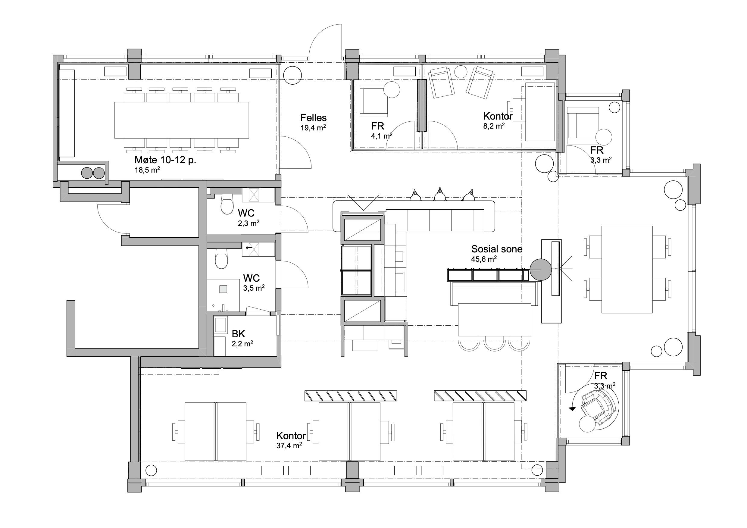 M&oslash;bleringsplan