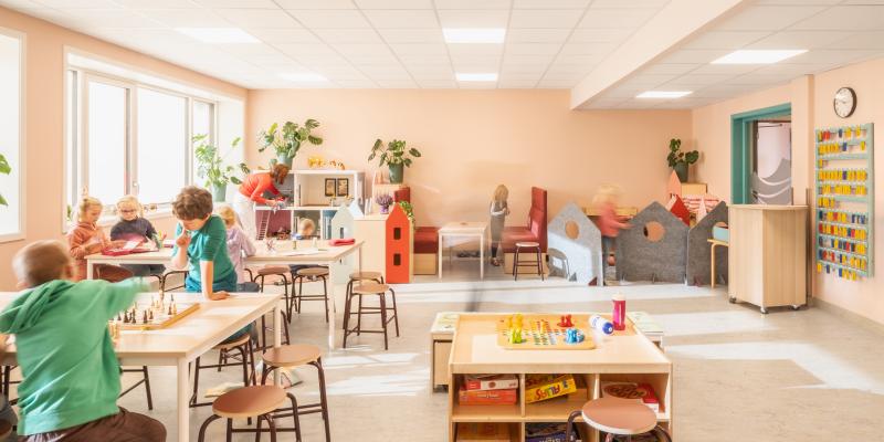 Stavern skole - Interiør foto av Sindre Narvestad Aarhus