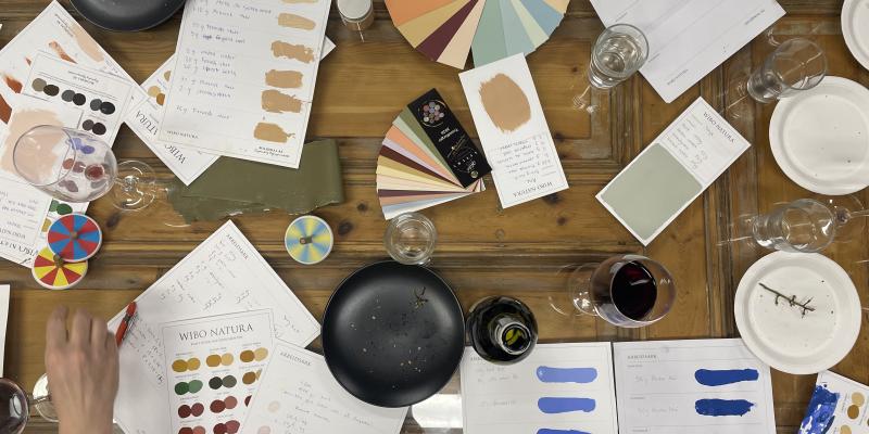 Farge og vinkveld hos Miljømal