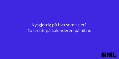 Kalender på nil.no