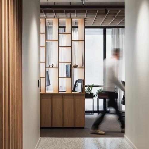 Siktlinje fra inngangsparti